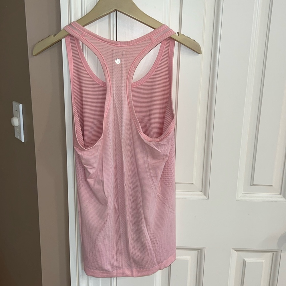 Lululemon Swiftly Tank Size 8 Heathered Coral